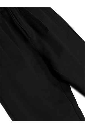 black cotton trousers DOLCE E GABBANA KIDS | L4JPT0G7E5RN0000